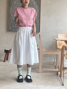 cotton crease skirt(2C)